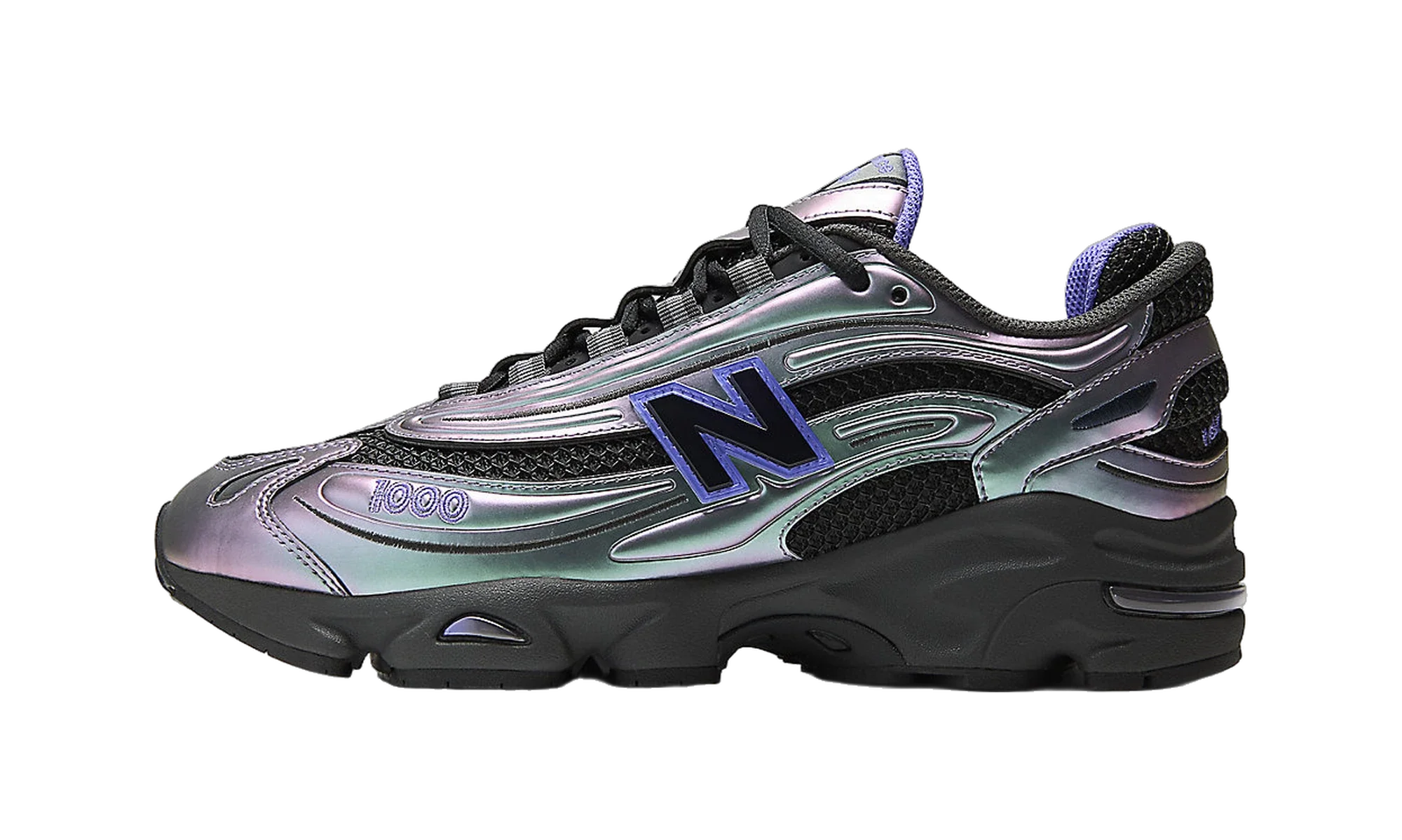 New Balance 1000 Faded Black Electric Indigo