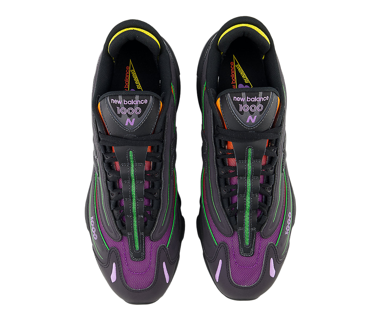 New Balance 1000 Reflective Black Multi-Color - Sneak