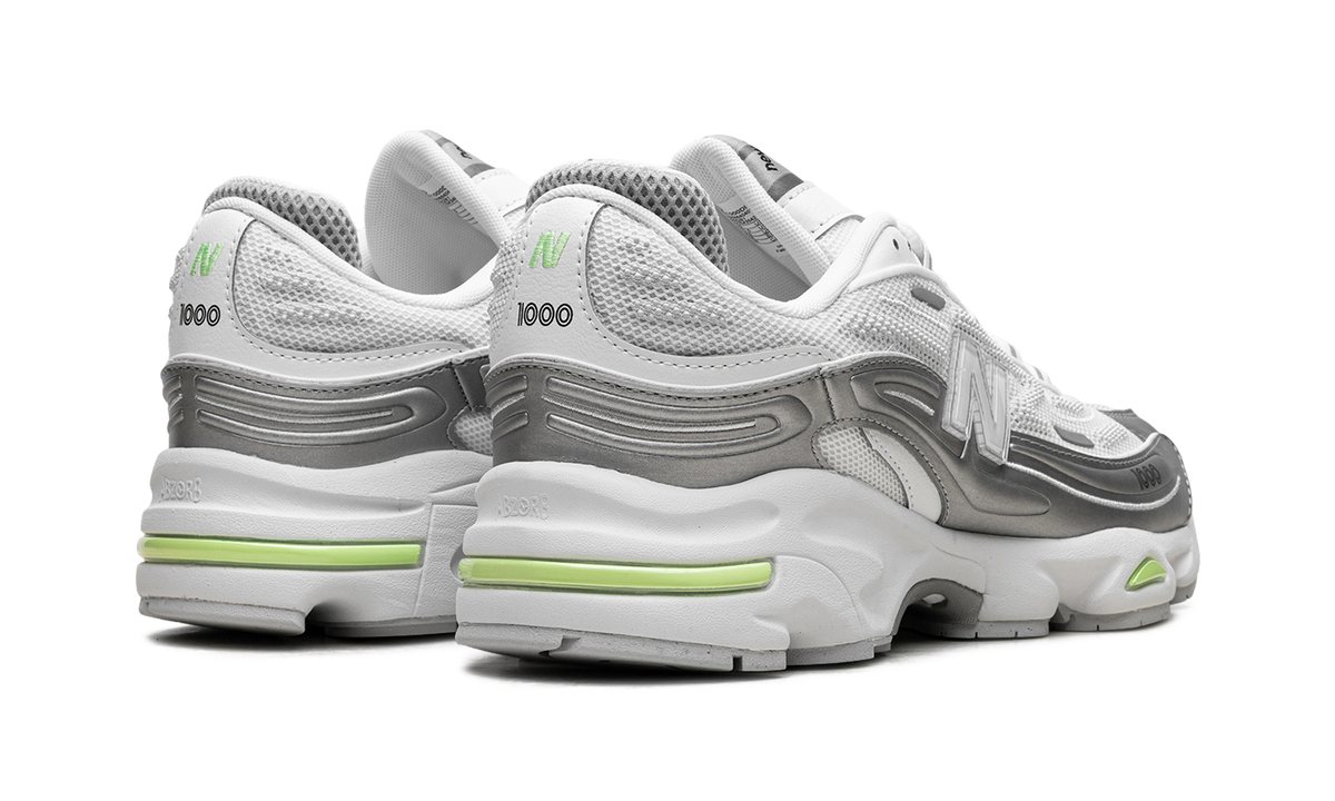 New Balance 1000 White Silver Mint Flash