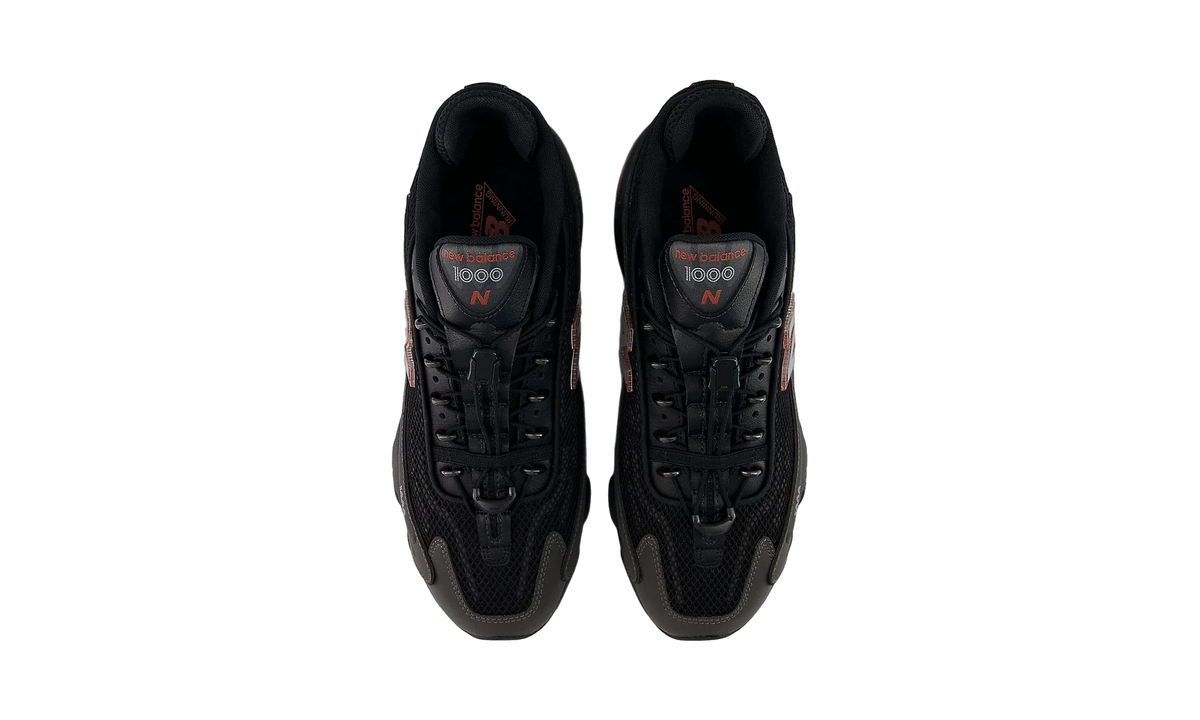 New Balance 1000G Black Metallic Red Rock