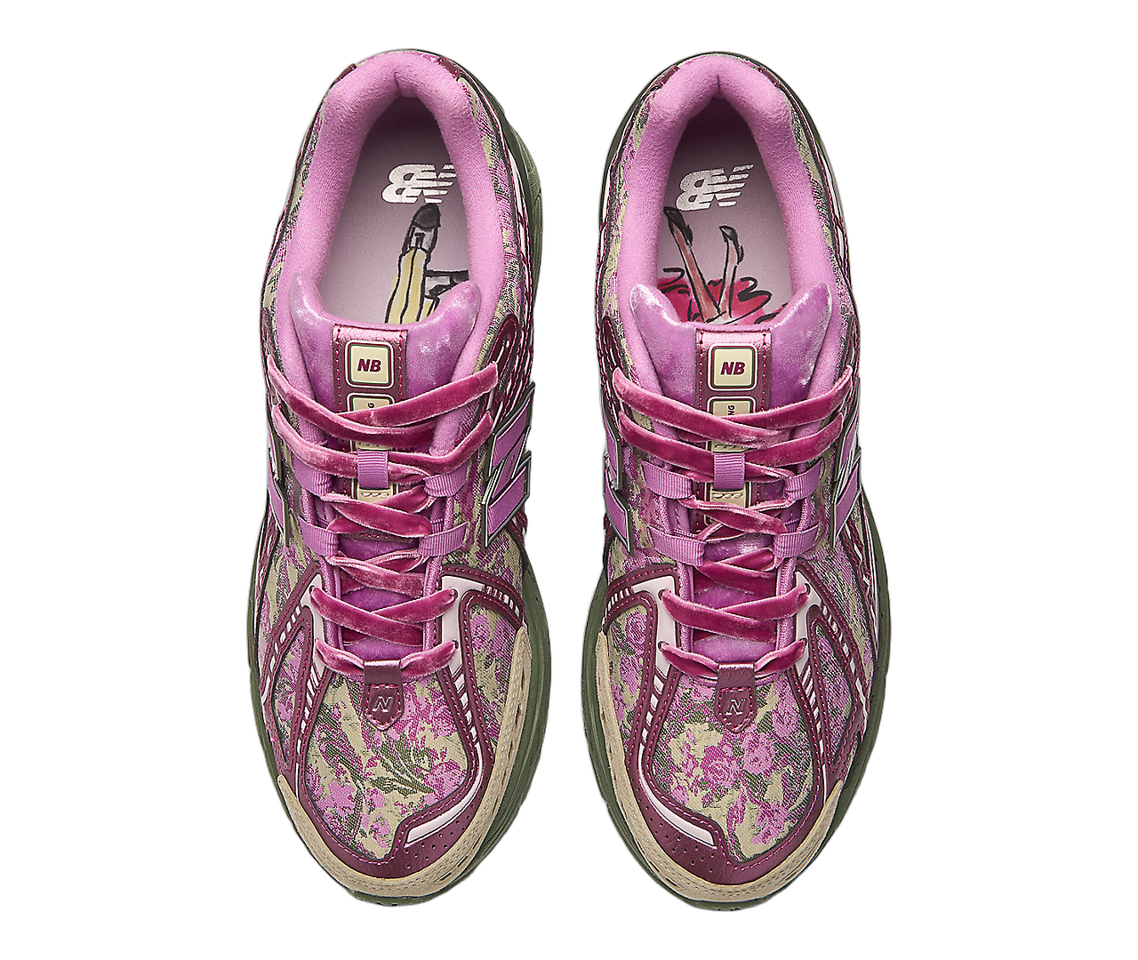 New Balance 1906R Jack Harlow Rose Runner (Special Box), Fatigue Green/Light Purple Metallic (M1906RJH)