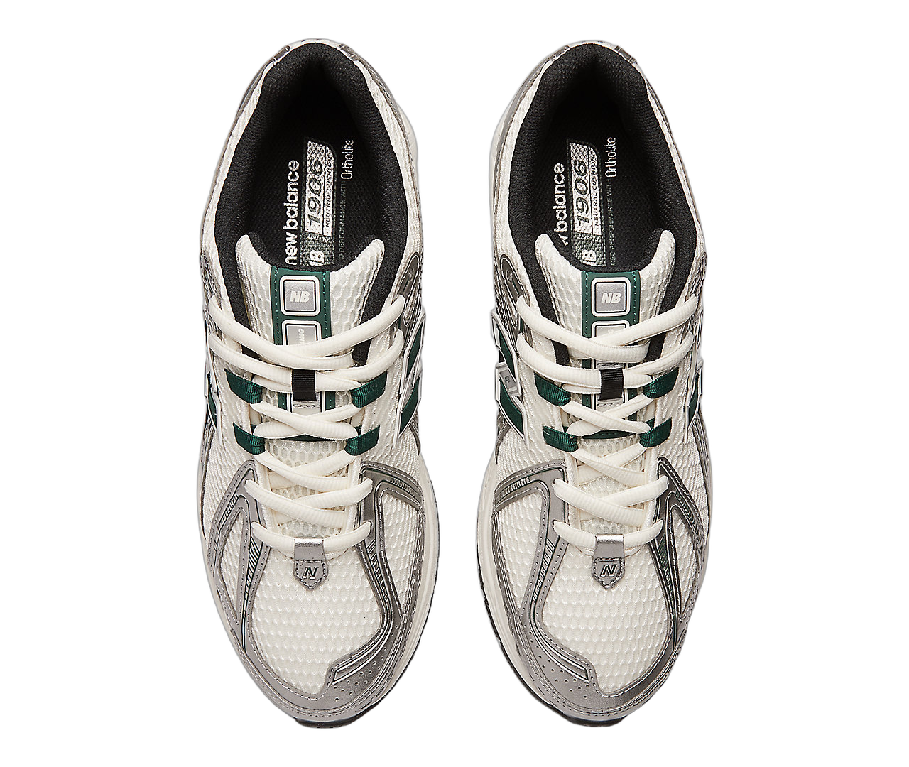 New Balance 1906R Silver Metallic Nightwatch Green - Sneak