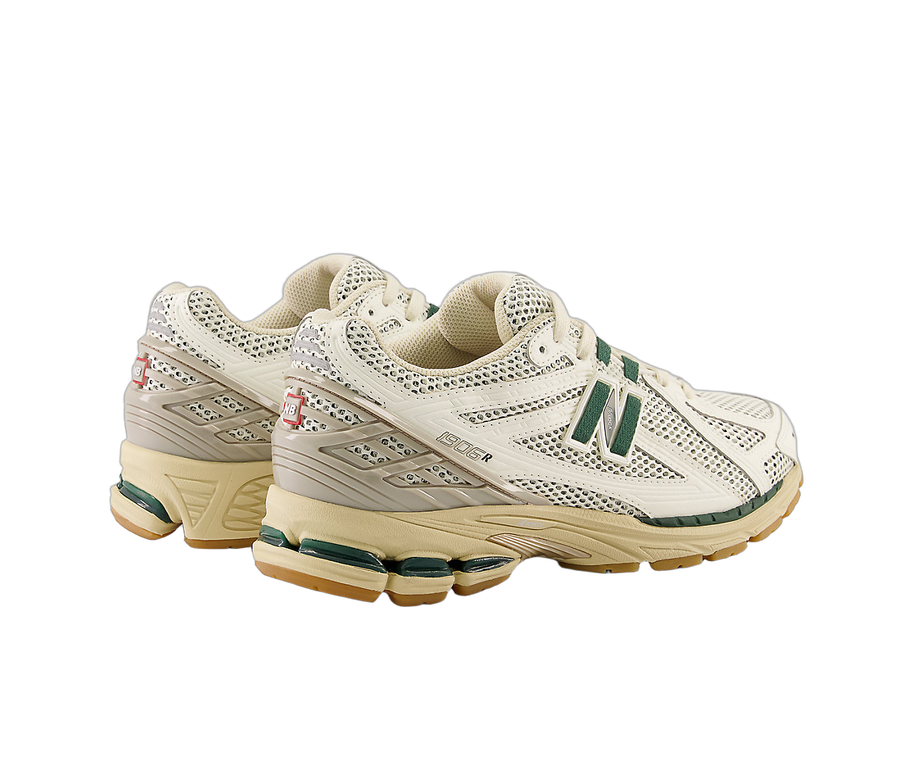 New Balance 1906R White Green Cream - Sneak
