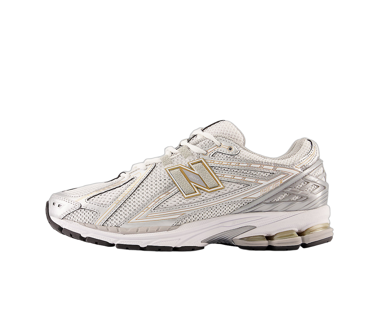 New Balance 1906R White Rain Cloud Silver Metallic, White/Rain Cloud/Silver Metallic (M1906RI)