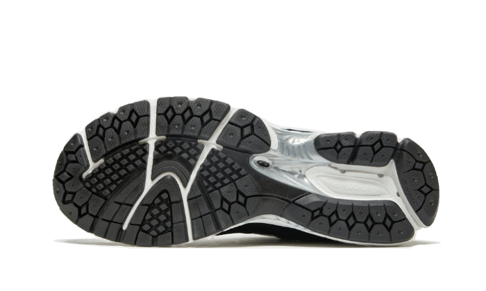 New Balance 2002R Black Dark Grey White