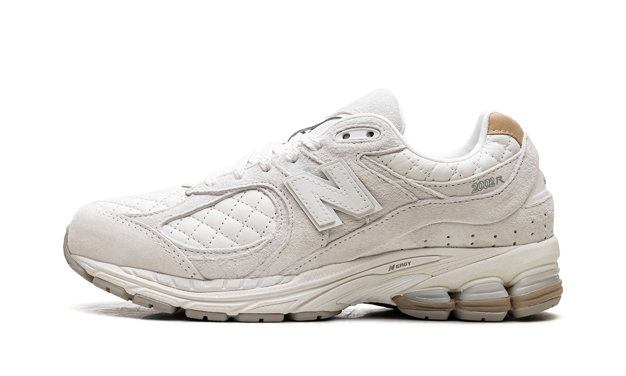 New Balance 2002R Quilted White