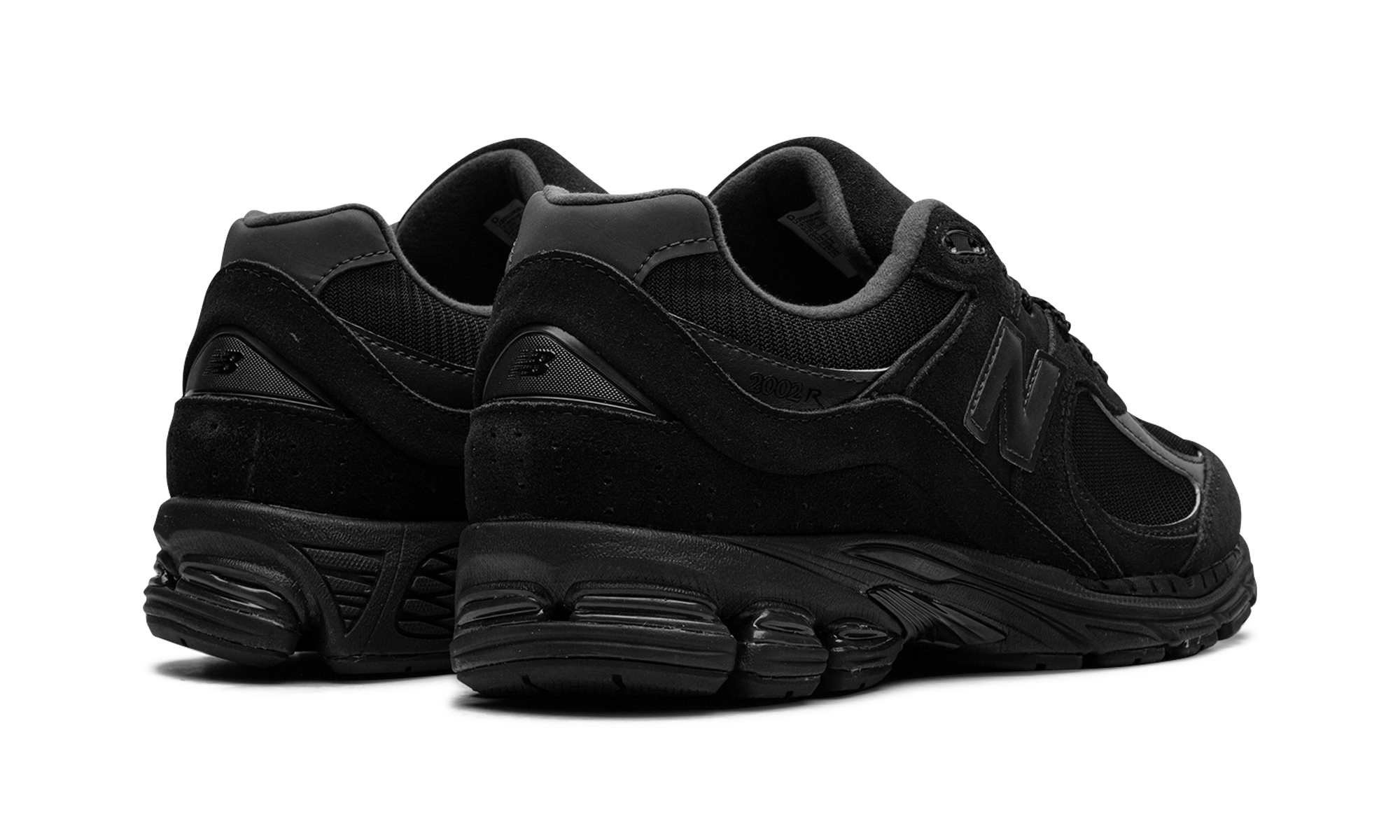 New Balance 2002R Triple Black Suede