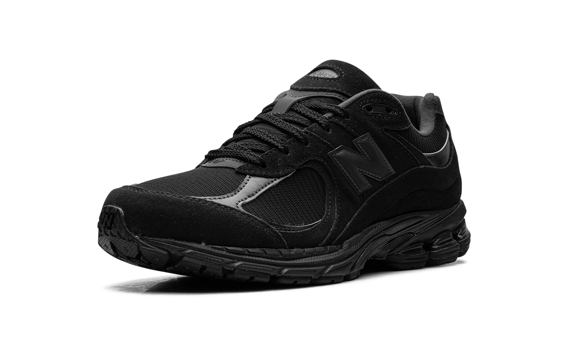 New Balance 2002R Triple Black Suede