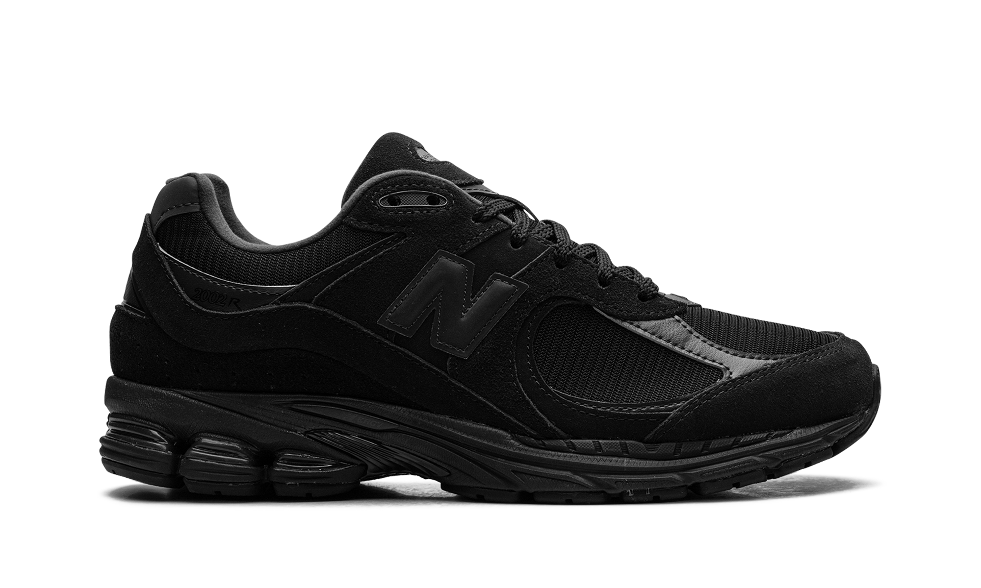 New Balance 2002R Triple Black Suede