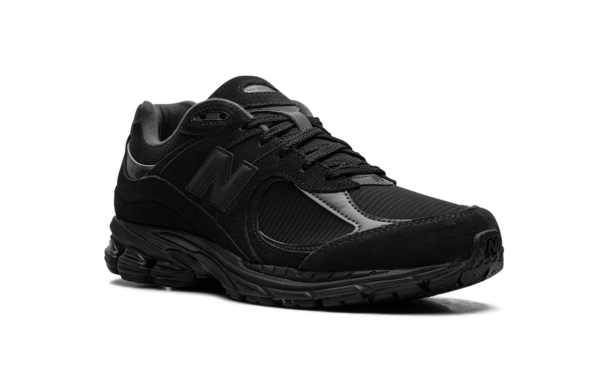 New Balance 2002R Triple Black Suede