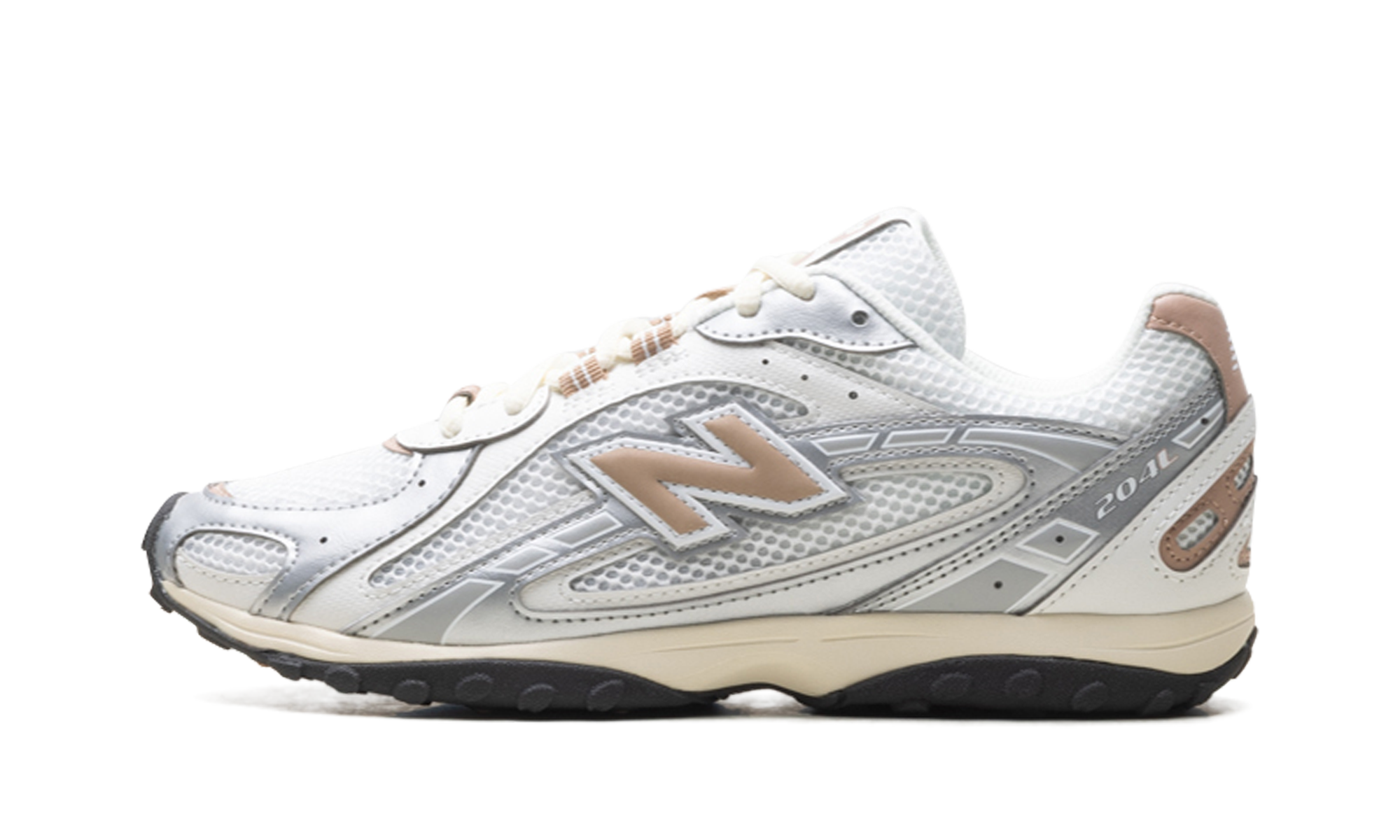 New Balance 204L Silver Metallic Flat Taupe