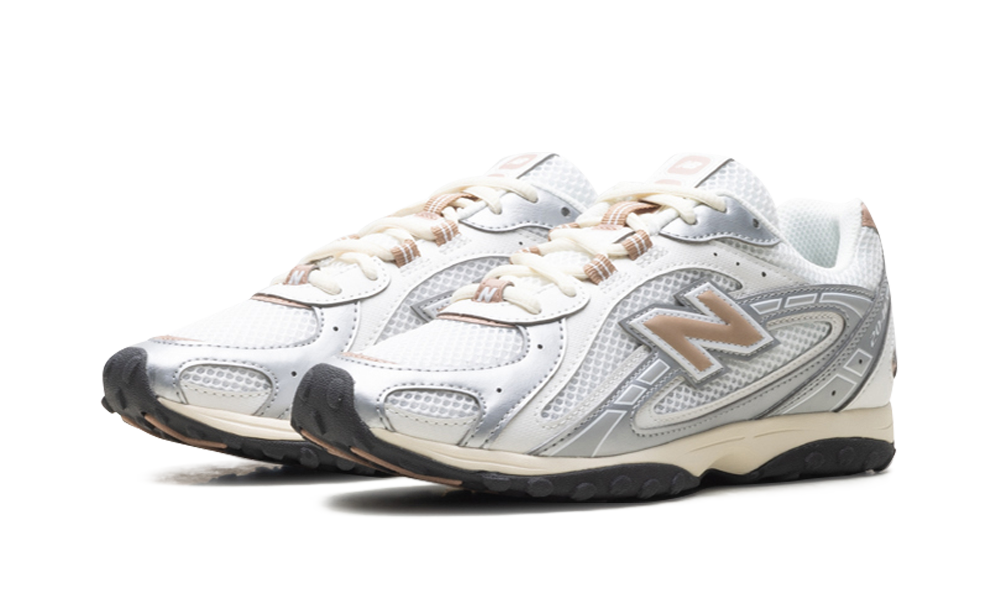 New Balance 204L Silver Metallic Flat Taupe