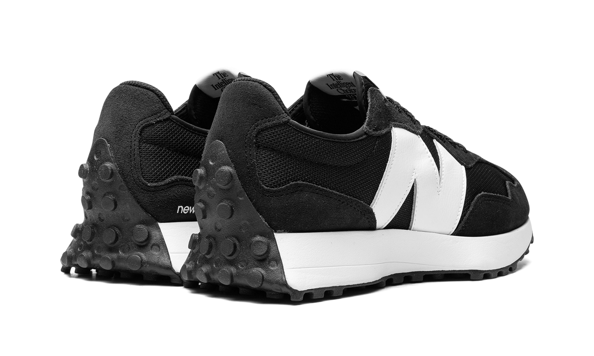 New Balance 327 Black White N Logo