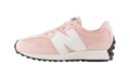 New Balance 327 Bungee Lace Pink Haze White (PS)