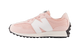 New Balance 327 Bungee Lace Pink Haze White (PS)