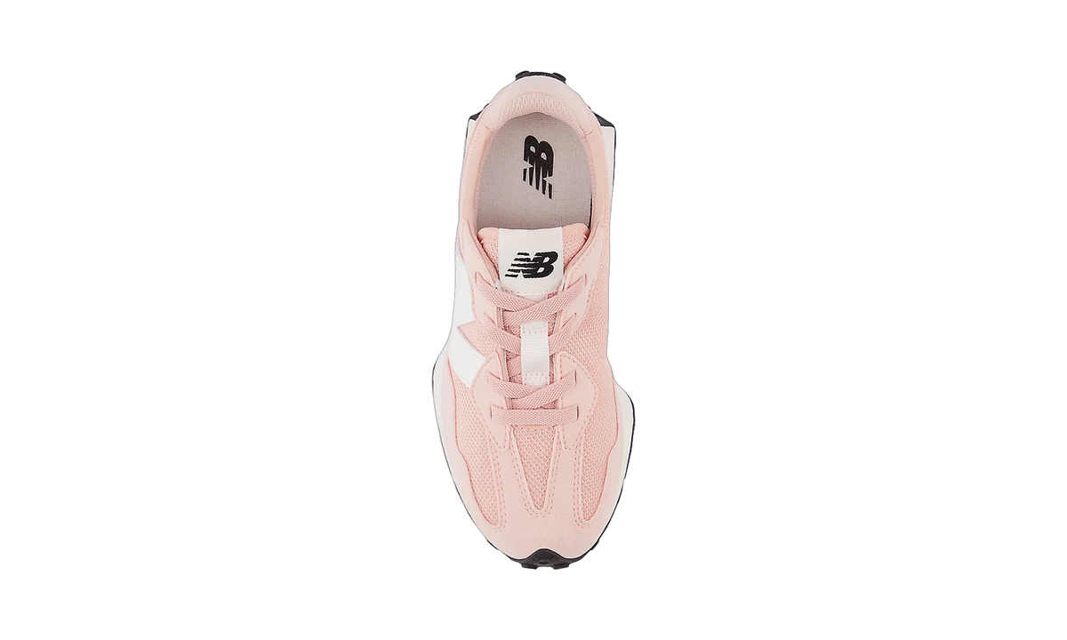 New Balance 327 Bungee Lace Pink Haze White (PS)