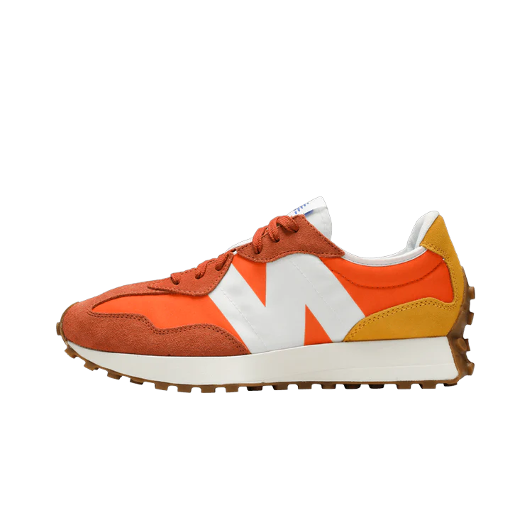 New Balance 327 Orange, Orange/White (MS327CLA)