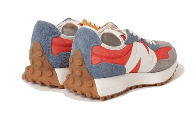 New Balance 327 Red Navy Grey