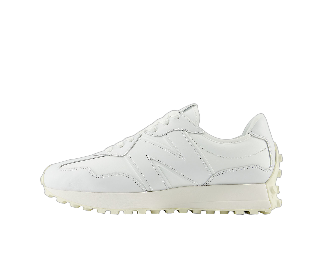 New Balance 327 White Leather, White/White (U327LP)