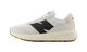 New Balance 370 Sea Salt Black Cement Gum