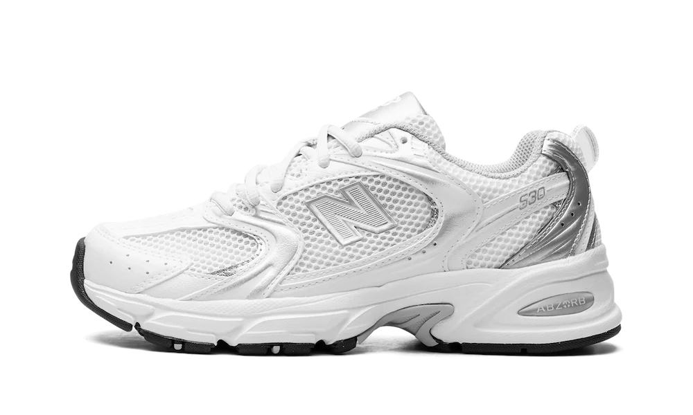 New Balance 530 Munsell White, Munsell White/Silver Metallic (MR530EMA)