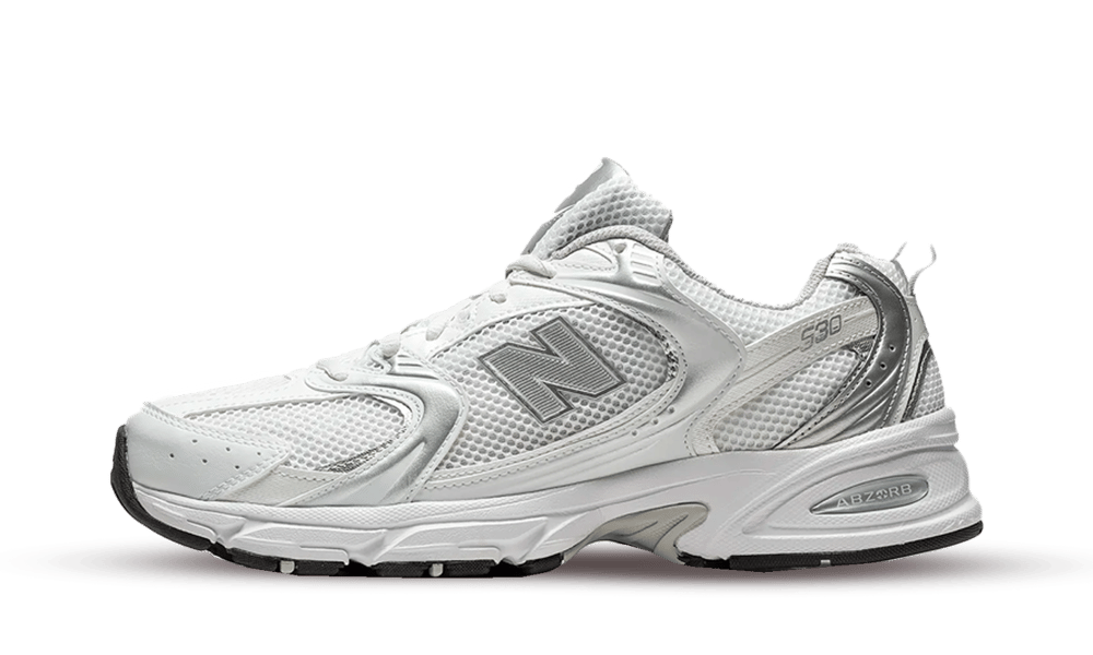 New Balance 530 Munsell White, Munsell White/Silver Metallic (MR530EMA)
