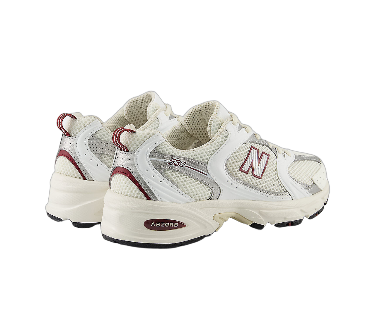 New Balance 530 Sea Salt Mercury Red - Sneak