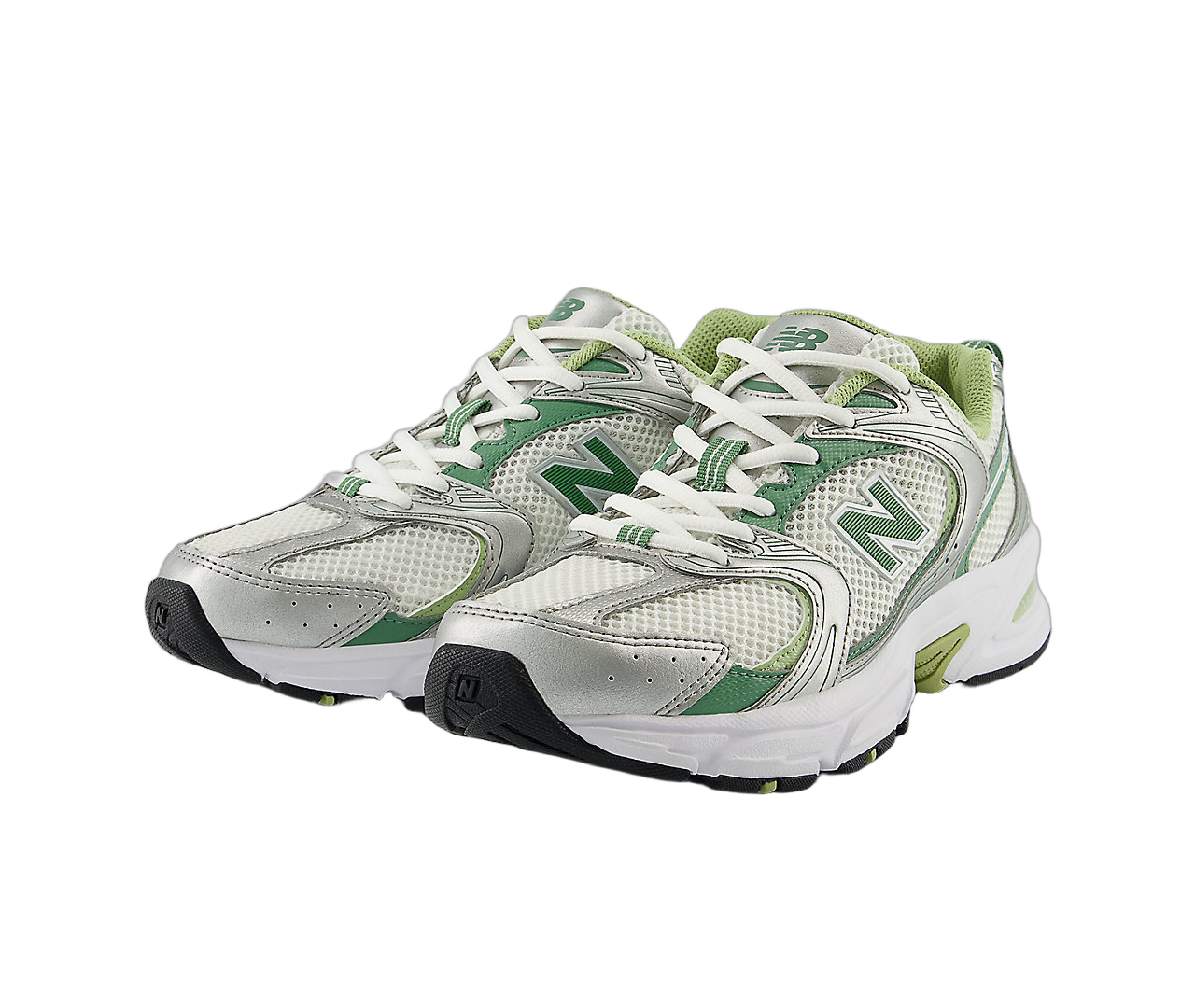 New Balance 530 Silver Metallic Mallard Green, Reflection/Silver Metallic/Mallard Green (MR530ADB)