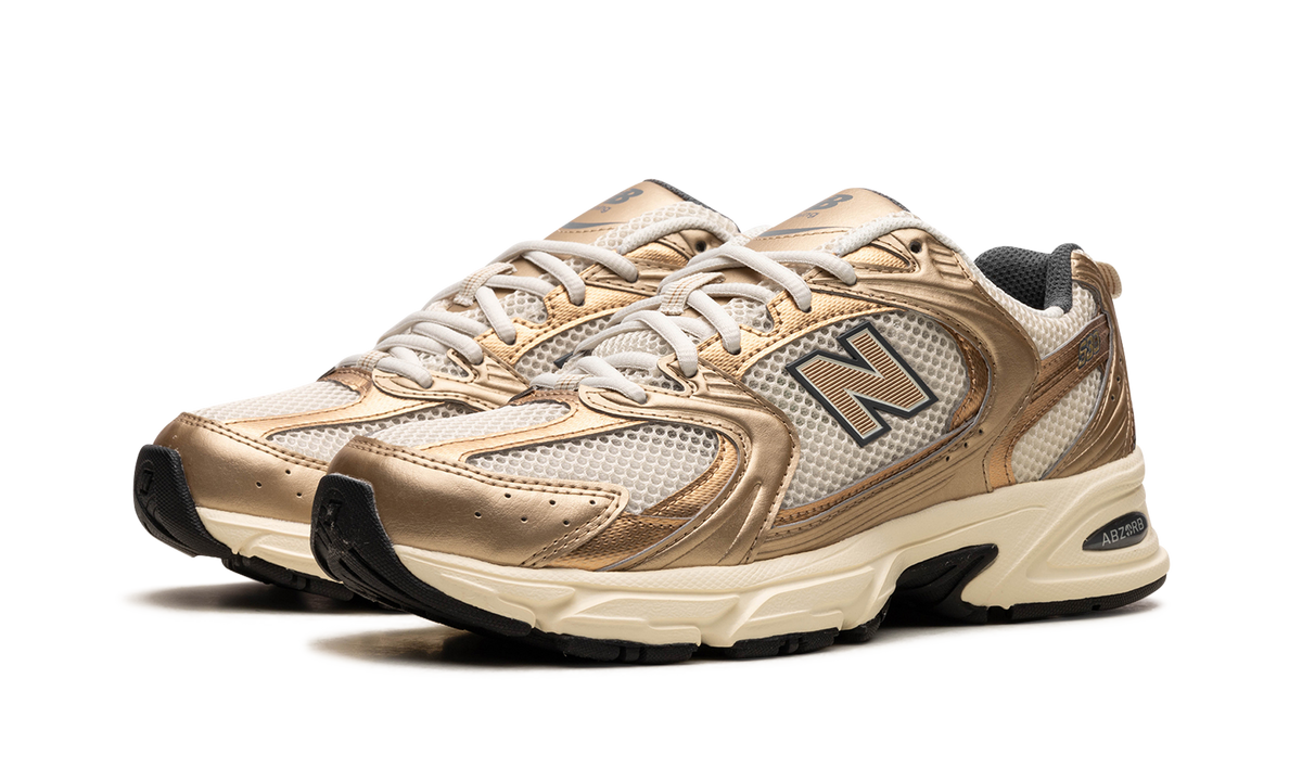 New Balance 530 Turtledove Gold Metallic