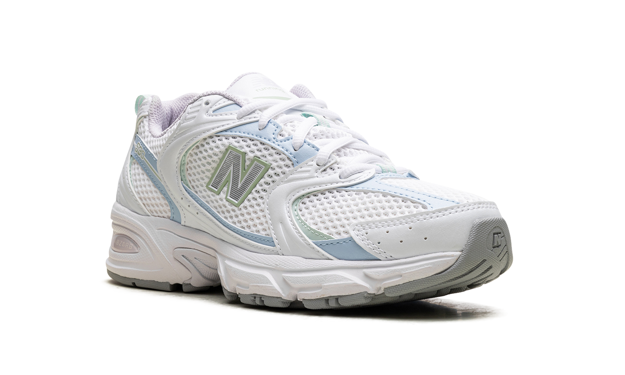 New Balance 530 White Light Chrome Blue Clay Ash