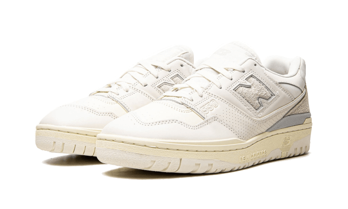 New Balance 550 Aime Leon Dore White Leather, White/White (BB550AM1)