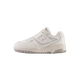 New Balance 550 Bungee Lace Top Strap White Grey