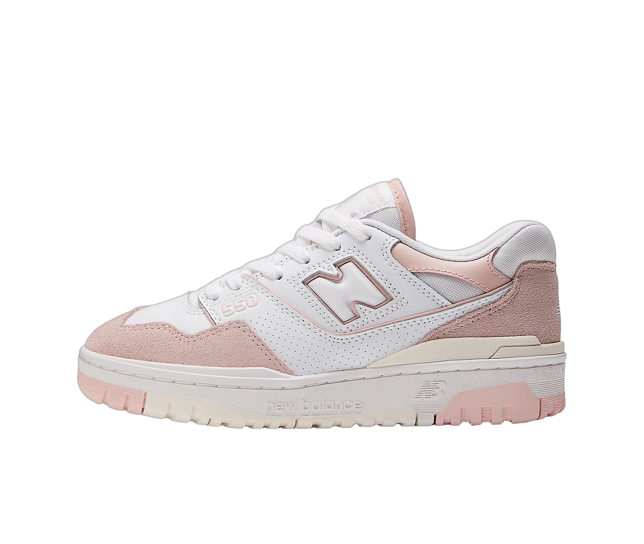 New Balance 550 Pink Sand Sea Salt, White (BBW550CD)