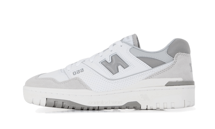 New Balance 550 Premium White Grey, White/Grey (BB550CR1)