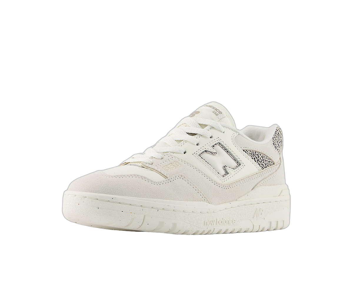 New Balance 550 Sea Salt Black Leopard