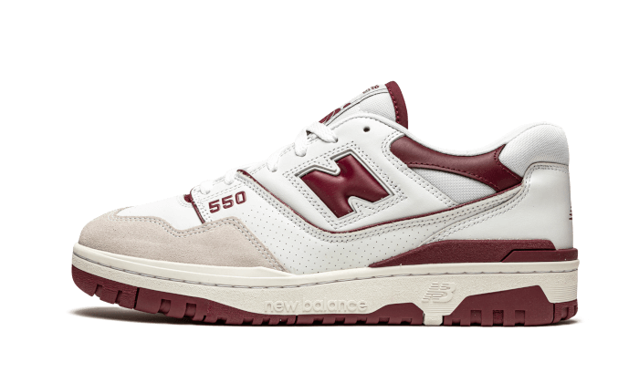 New Balance 550 Sea Salt Burgundy, Sea Salt/Burgundy (BB550LI1)