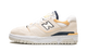 New Balance 550 Sea Salt Navy Raw Sugar