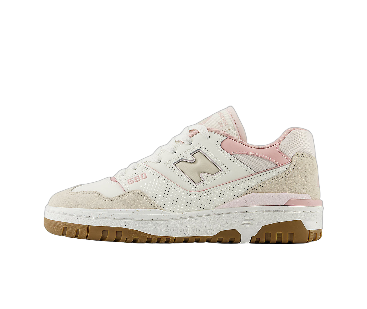 New Balance 550 Sea Salt Pink Granite, Sea Salt/Pink Granite/Orb Pink (BBW550HL)