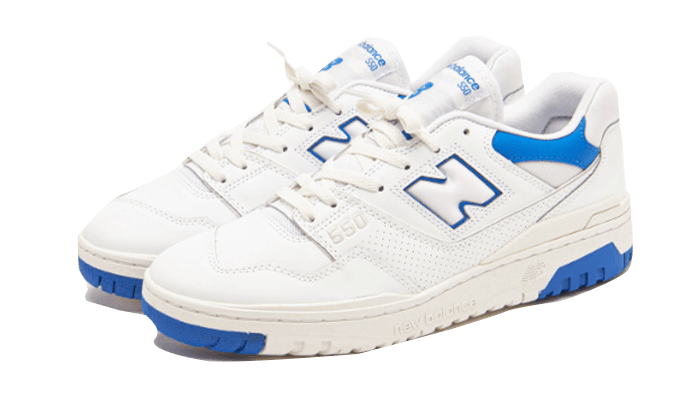 New Balance 550 White Cobalt Blue, White/Cobalt/Summer Fog (BB550SWC)