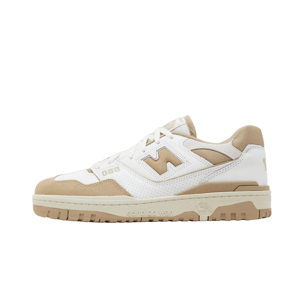 New Balance 550 White Incense Driftwood, White/Incense/Driftwood (BB550NEC)