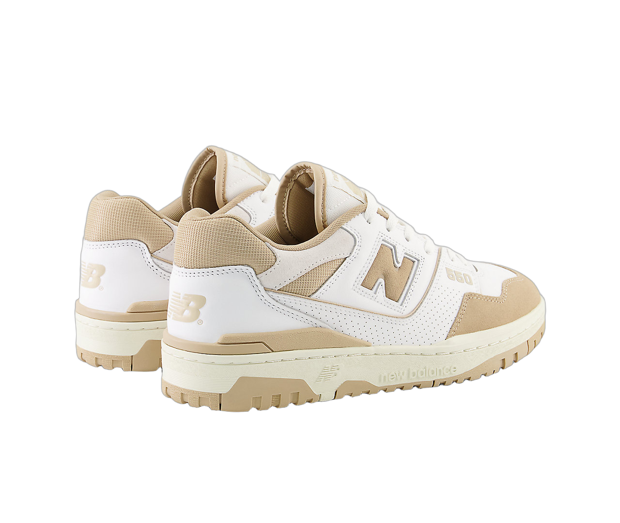 New Balance 550 White Incense Driftwood, White/Incense/Driftwood (BB550NEC)