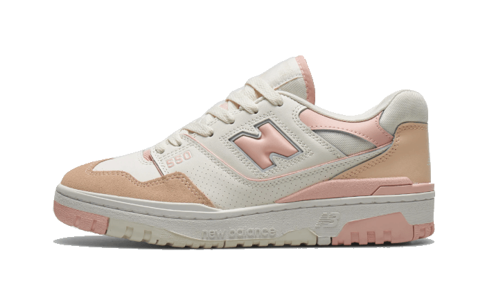 New Balance 550 White Pink, White/Pink (BBW550WP)