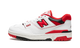 New Balance 550 White Red