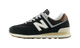 New Balance 574 Brown Dark Silver Metallic