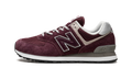 New Balance 574 Burgundy White
