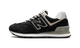 New Balance 574 Core Black White