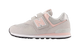 New Balance 574 Core Hook and Loop Rain Cloud Pink Haze (PS)