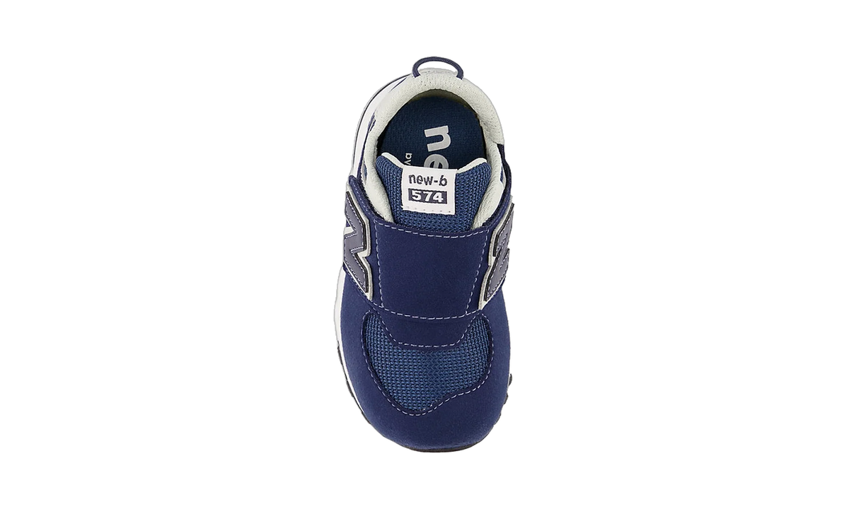 New Balance 574 Hook and Loop Navy White (TD)