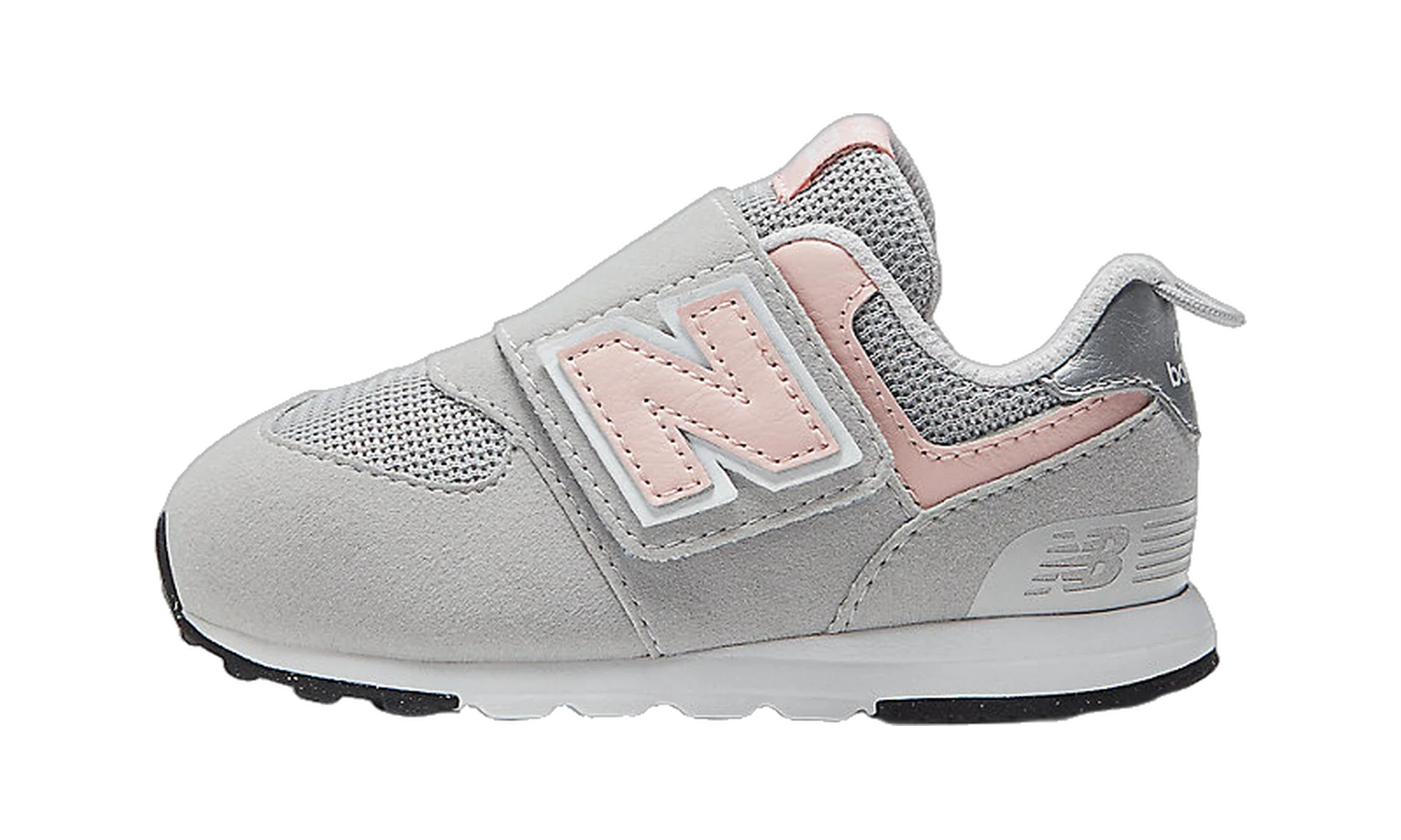 New Balance 574 Hook and Loop Rain Cloud Pink Haze (TD)