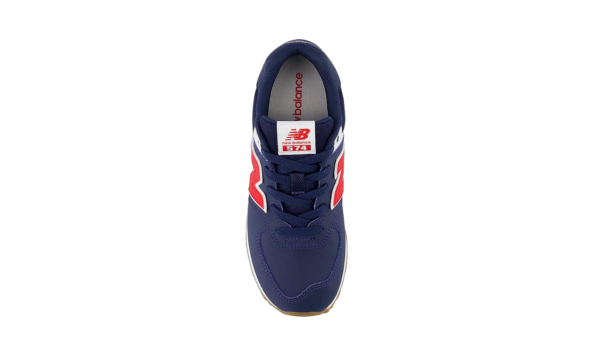 New Balance 574 Lace Navy Team Red